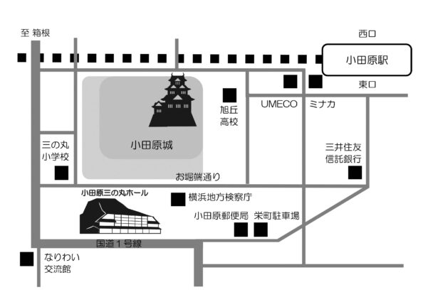 三の丸ホール地図