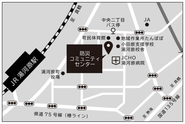 湯河原_地図