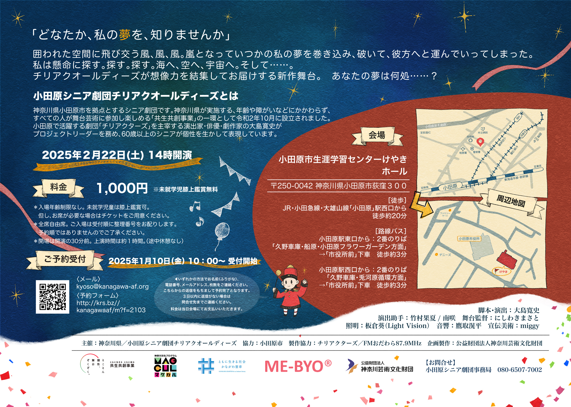切れ端のパレード ポスター裏