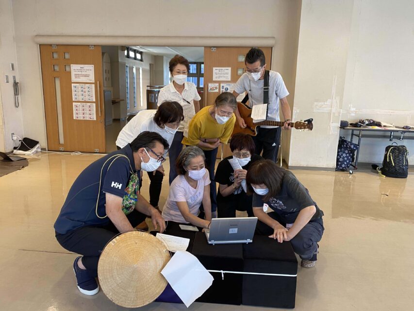 綾瀬シニア劇団活動写真