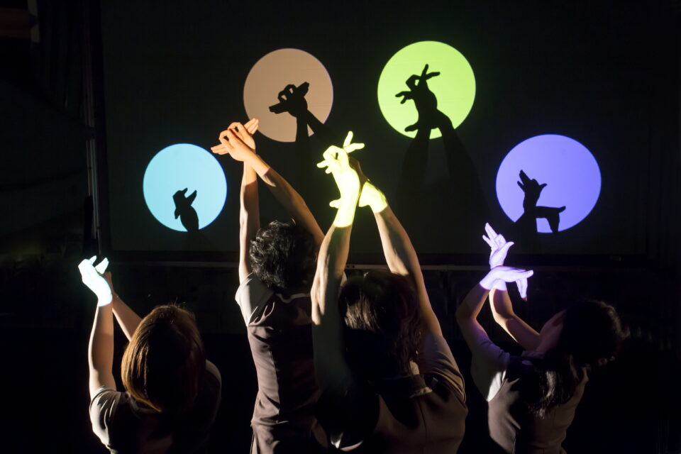 劇団かかし座 影絵写真