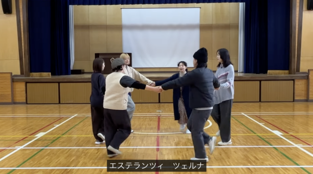 「やってみよう！世界のあそび歌」マリシュカ（ハンガリー）